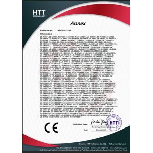 Shenzhen Ubero Technology Ltd. Certifications