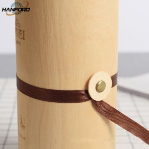 Cylindrical Wooden Box Packaging