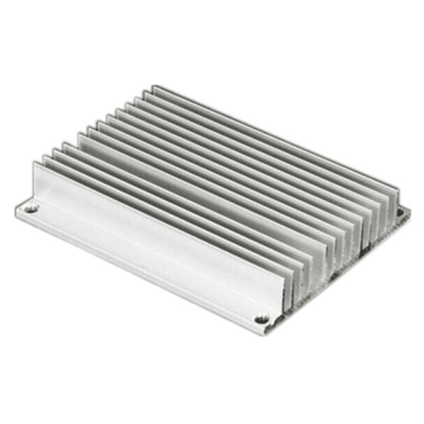Buy Silver Aluminium Extruded Heatsink , AL6063 T5 Heat Dissipation at wholesale prices