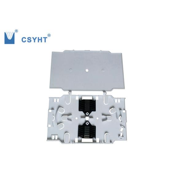 SGS ABS 12FO Fiber Splice Cassette 12 Slots For FTTH Boxes