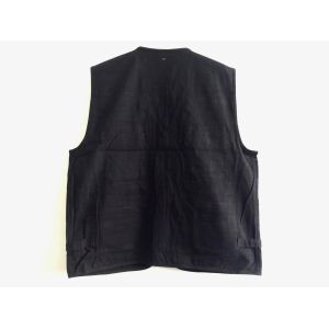 vest, mens vest in 100% cotton, fishing vest, casual vest