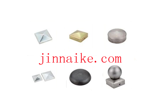 5" 4" 2" 2.5" 3" Round Fence Post Caps Metal Steel Fence Ball Finial Post Caps