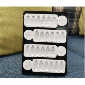 Nail Piece Board For Gel Polish Sample Template Display , Could Send Sample