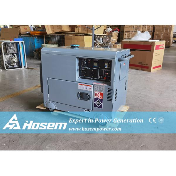 Super Quite Industrial Generator Set 7kw Diesel Generator Single Cylinder 3000RPM