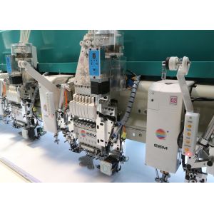 Quality Computerized Automatic Embroidery Machine With Sequin Device Easy Operation for sale