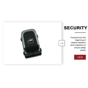 Audi A4 B8 Universal Power Window Switch OE 8K0959855B Front Left