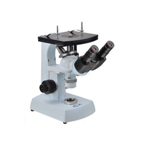 Inverted Metallurgical Microscope 10x 40x 100x , Transmission Optical Microscopy