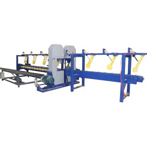 China Twin Heads Industrial Saw Mills, Log Processing Euipment Twin Band Saw on sale