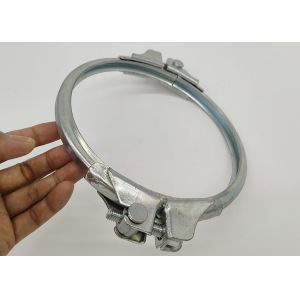 80-600mm Spiral Quick Release Duct Clamp Sturdy Structure