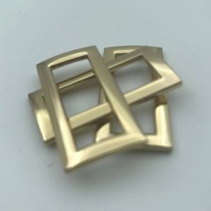 Golden 1" Metal Hook Buckle webbing Adjustable Slide Buckles