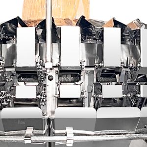 14 Hopper Multihead Weigher Automatic Doypack Packaging Machine Nitrogen Corn