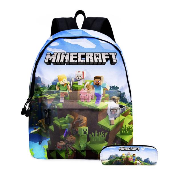 3D Printed Cartoon Animation Travel Schoolbag For Primary And Secondary School Students Children Backpack