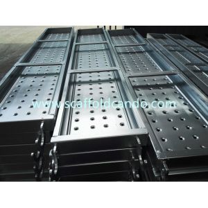 420*1829mm, 480*1829mm scaffolding steel hook planks, catwalk for working
