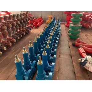 Alloy Steel Adjustable Choke Valve API 6A Oil Wellhead Equipment H2 Type 3 1 /