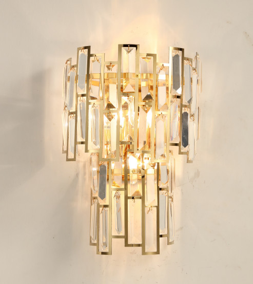 Gold Luxury Design Indoor Decoration Modern Wall Light