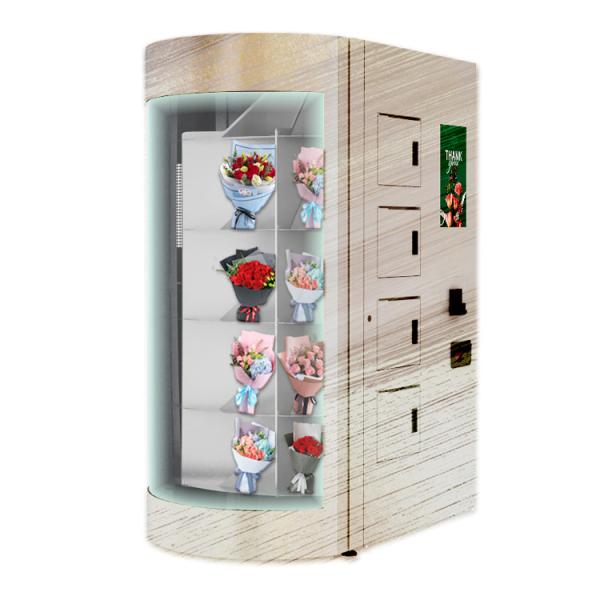 Buy Self Service Restaurant 19inch Floral Vending Machine With Credit Card Payment at wholesale prices