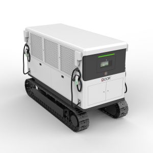 All-Terrain Mobile Power Charging Vehicle 420kWh Crawler Platform Tracked Truck