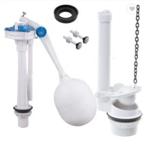 Toilet Water Tank Fittings Adjustable Fill Valve With Adjustable Overflow Pipe