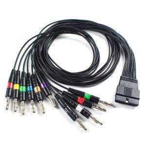 10 Wire EKG Patient Cable Banana Plug AHA For FT-1 Code 2.400331 For S-Chiller