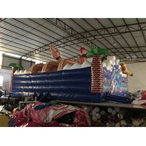 Topic Pirate Themed Inflatable Fun City 10-16 Children Capacity