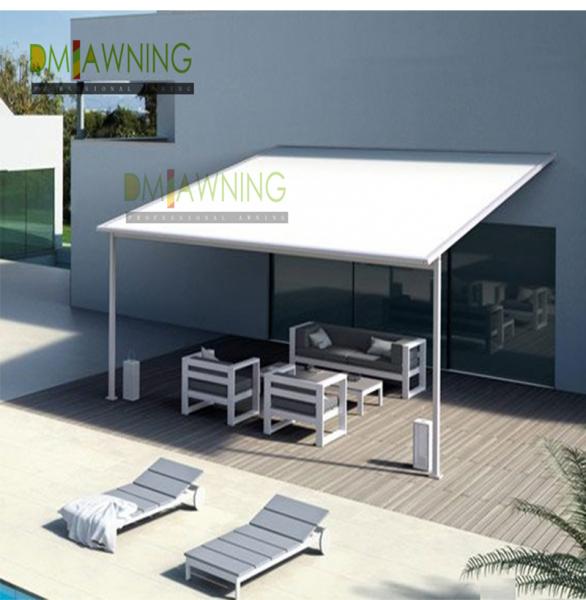 Balcony Retractable Louvered Roof Pergola