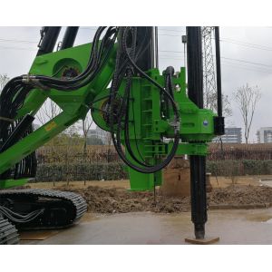 Drill Machine Hydraulic Small Piling Rig Equipment Excavator Chassis Max. Kr220c