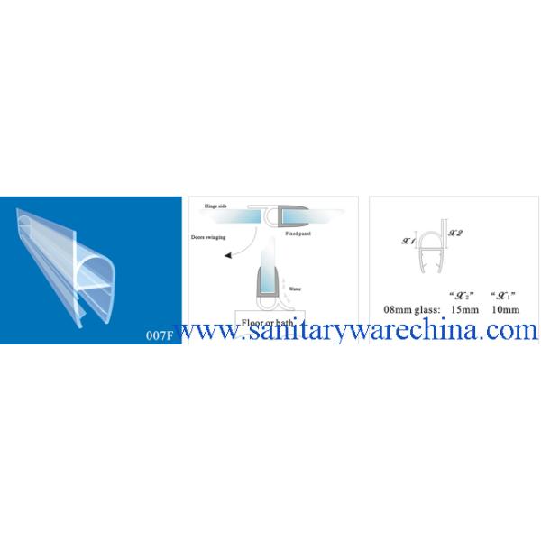 Sealing Strips/waterproof strips/shower door seals/PVC Seal 007F