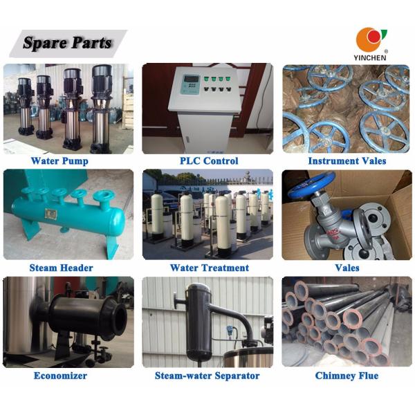 2 Ton Oil And Gas Fired Steam Boiler Once Through Water Tube Structure