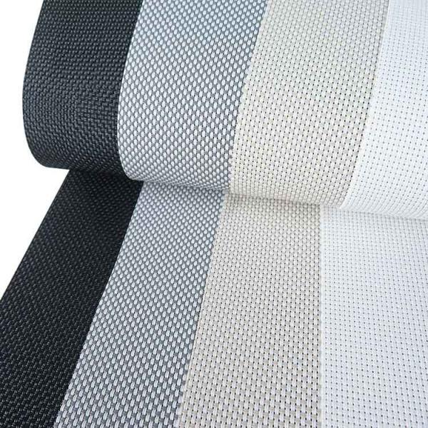 Buy Waterproof Sunscreen Roller Blinds Fabrics UV Proof Flame Retardant at wholesale prices