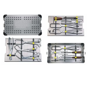 Reconstruction Plate Kit Orthopedic Surgical Instrument Box