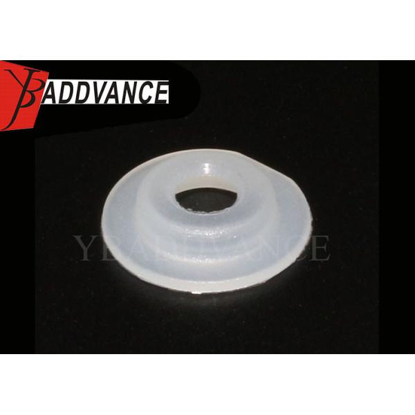 Buy 4mm Hole Fuel Injector Components Nylon Injector Cap White Color Size 13 X 6.9 X 3mm at wholesale prices
