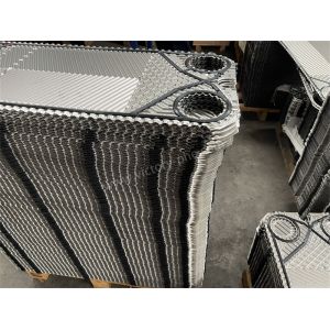 Nickel Sondex Heat Exchanger Plate 500mm Width Heat Transfer Plate