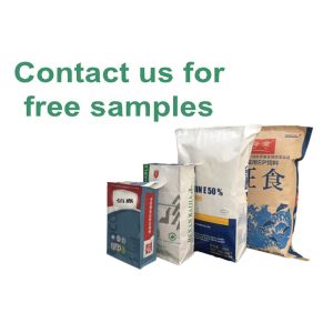 Industrial Construction Powder Valve Paper Sack 20kg 25kg Custom