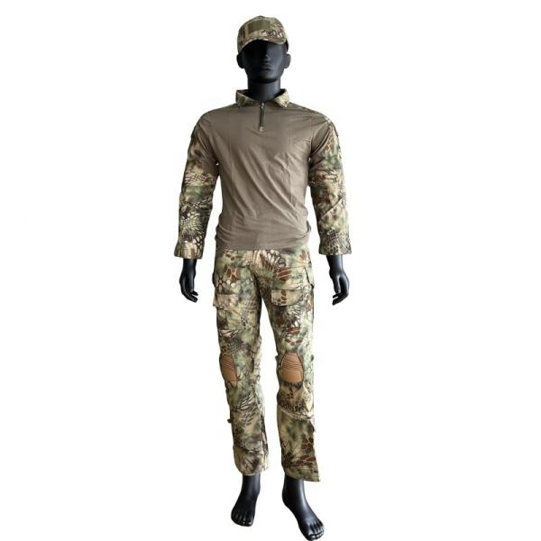 Buy Outdoor Breathable Suit Olive Green Black Frog Suit with 4 Seasons and TWILL Fabric at wholesale prices