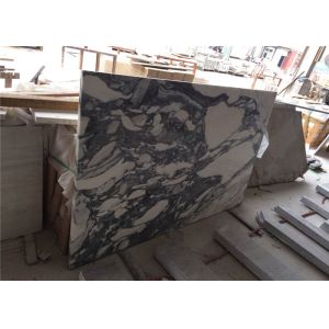 Arabescato Prefabricated Marble Countertops , Polished Pre Built Countertops For