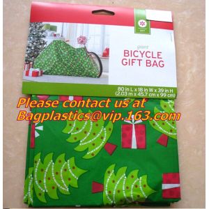 China waterproof outdoor road bicycle bags, bicycle gift bags, bike bags, Giant Santa Sack for Christmas Gift Packing on sale