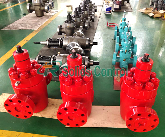 Positive choke valves for oilfield API 7 1/16" Wellhead Adjustable Choke Valve For Oilfield