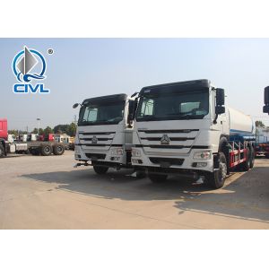 China SINOTRUK HOWO Street Cleanout Sprinkler 20m3 Drum Style Front Axle on sale