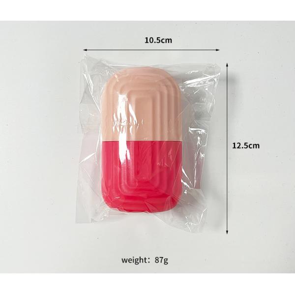 Silicone Face Ice Cube Facial Contouring Ice Mold Roller for Sustainable Ice Cream Tools