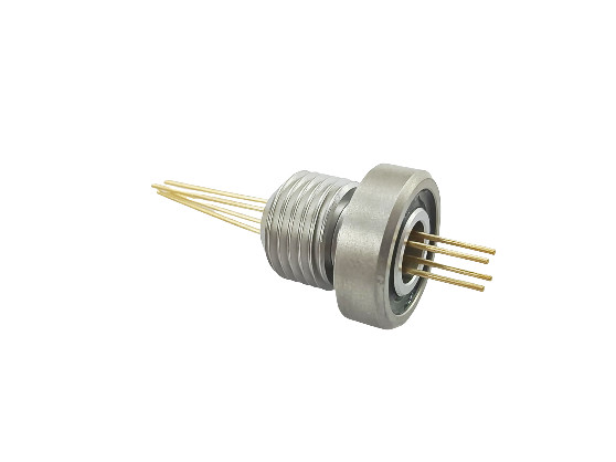 Screw Mounting Hermetic Feedthrough Connectors Electroless Nickel Contact
