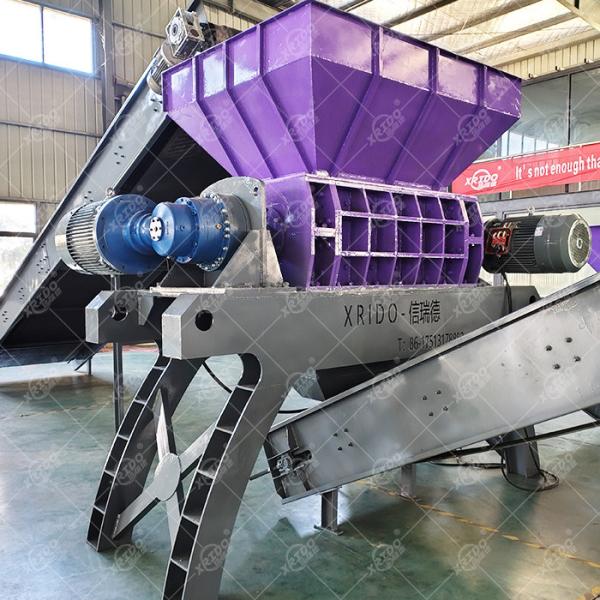 Buy Glass Plate Crusher Waste Glass Shredder Waste Shredder Machine Solid Waste Shredder Industrial Waste Shredder Solid Waste Dispose Plant at wholesale prices