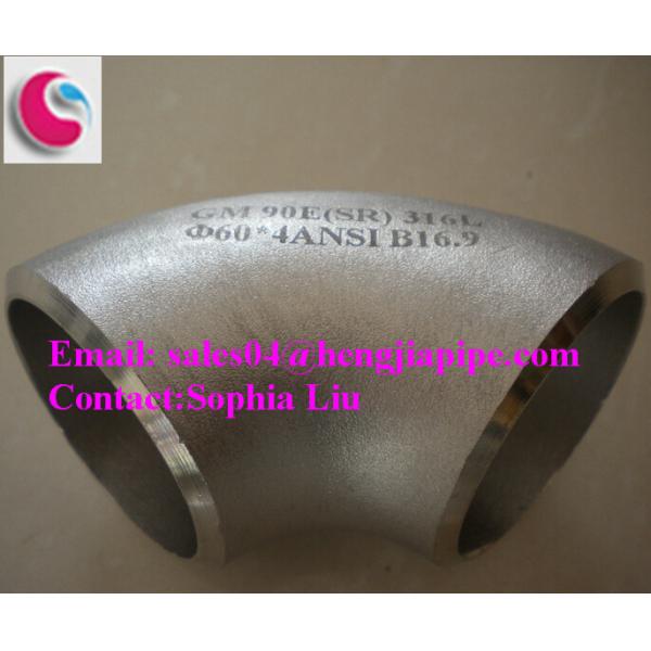 R=1.5D R=1D carbon steel/ alloy steel/ stainless steel elbow
