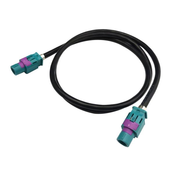 Buy Female Code Z HSD Cable Assemblies, DC 6GHz HSD Automotive Wiring Harness Assembly at wholesale prices