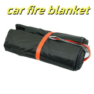 EV Car Fire Blanket Gray 550℃ Thermal Resistance