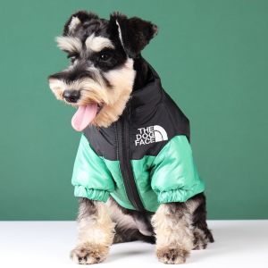 Waterproof The Dog Face Winter Jacket Poodle Pug Small Dog Down Jacket