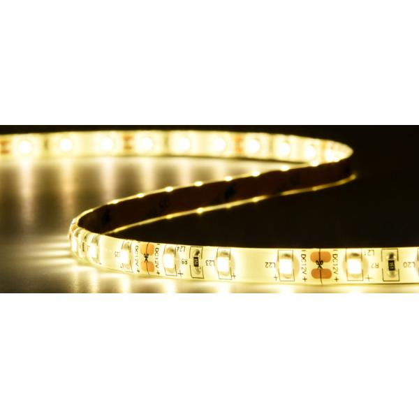 12V Single Color LED Strip Lights SMD 3528 60 Warm Cool White Dimmable
