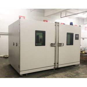 LIYI -40 - +150 Degree Climate Test Chamber Double Door Floor Type LED Screen