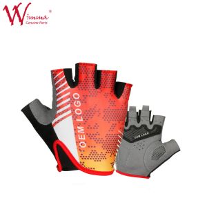 China Motorcycle Bicycle Riding Gloves Customized Polyester on sale