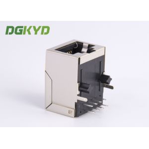 Megabit RJ45 Integrated Magnetic Modular Jack Right Angle Rj45 Manufacture