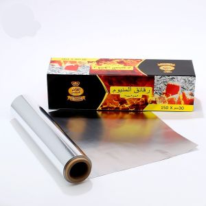 Disposable Heat Resistant Aluminum Foil Paper Roll for Cooking and Chocolate